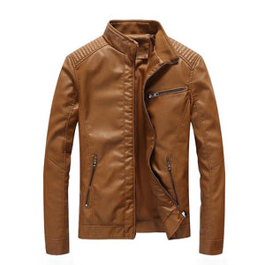 Genuine Bomber Leather Jacket For Men