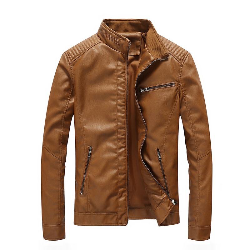 Genuine Bomber Leather Jacket For Men