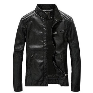 Genuine Bomber Leather Jacket For Men