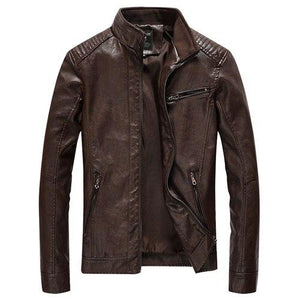 Genuine Bomber Leather Jacket For Men