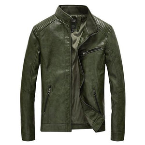 Genuine Bomber Leather Jacket For Men