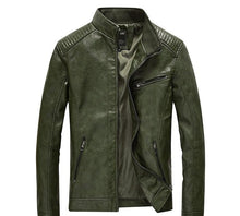 Load image into Gallery viewer, Genuine Bomber Leather Jacket For Men