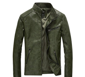 Genuine Bomber Leather Jacket For Men