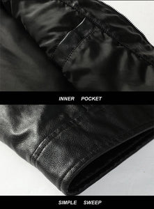 Genuine Bomber Leather Jacket For Men