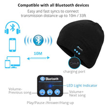 Load image into Gallery viewer, Music Bluetooth Beanie