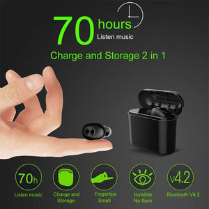 Bluetooth Earbuds With Storage Box