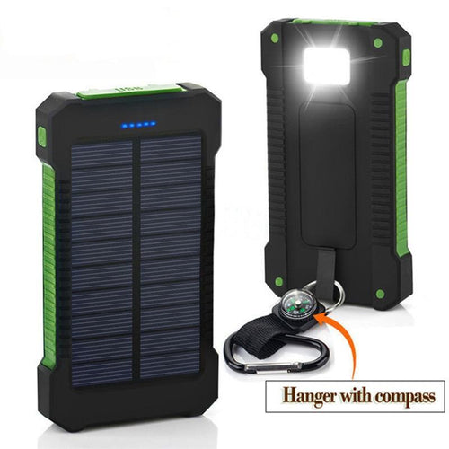 30000mAh Portable Solar External Battery Charger