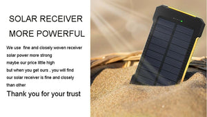 30000mAh Portable Solar External Battery Charger