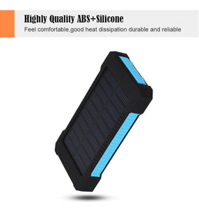 30000mAh Portable Solar External Battery Charger