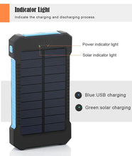 Load image into Gallery viewer, 30000mAh Portable Solar External Battery Charger