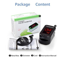 Load image into Gallery viewer, O2 Health Finger Pulse Oximeter