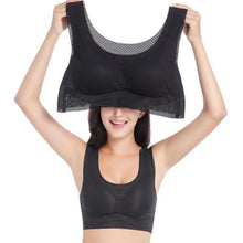 Load image into Gallery viewer, Full Support Plus Size Breathable Sports Bra