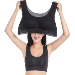 Full Support Plus Size Breathable Sports Bra