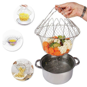 Multi-Function Folding Basket