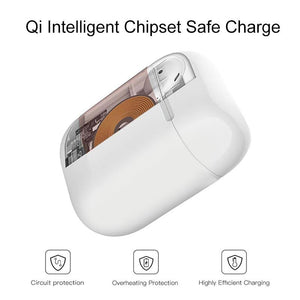 Replacement Wireless Charging Case For Apple Airpods