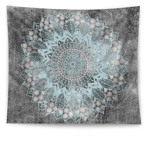 Indian Mandala Print Wall Tapestry