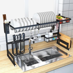 Stainless steel drain rack