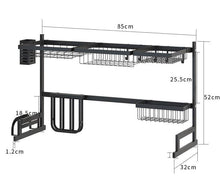 Load image into Gallery viewer, Stainless steel drain rack