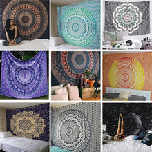 Load image into Gallery viewer, Indian Mandala Print Wall Tapestry