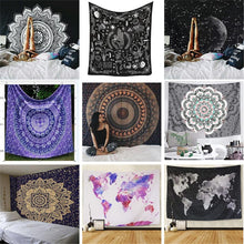 Load image into Gallery viewer, Indian Mandala Print Wall Tapestry