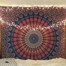 Load image into Gallery viewer, Indian Mandala Print Wall Tapestry