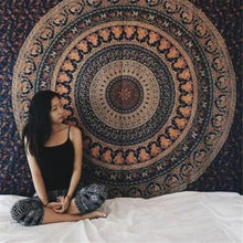 Load image into Gallery viewer, Indian Mandala Print Wall Tapestry