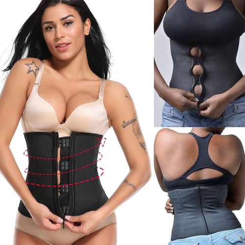 Extreme Waist Trainer 3 Hook Black