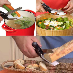 Clever Cutter 2 In 1 Knife And Board