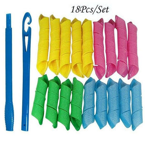 18 PCS Hair Curler Rollers