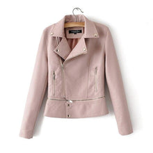 Load image into Gallery viewer, Luxury Faux Leather Jacket For Women