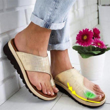 Load image into Gallery viewer, Bunion-Correcting Comfort Platform Sandals